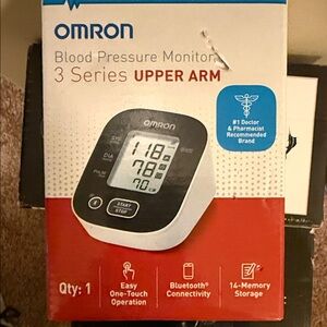 OMRON 3 Series Upper Arm Blood Pressure Monitor - unopened